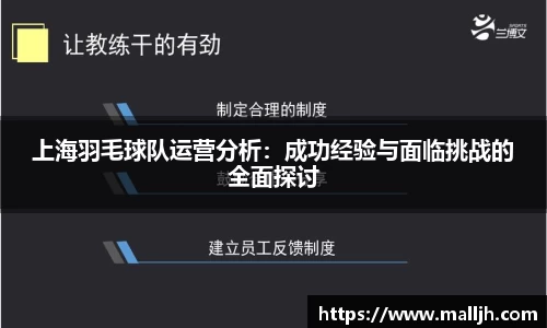 上海羽毛球队运营分析：成功经验与面临挑战的全面探讨