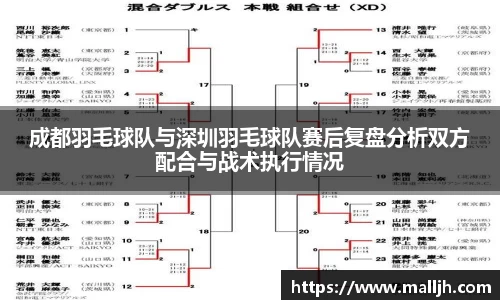 成都羽毛球队与深圳羽毛球队赛后复盘分析双方配合与战术执行情况